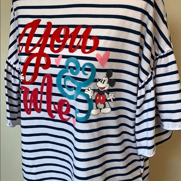 DISNEY PARKS | Mickey & Minnie shirt - Picture 2 of 7